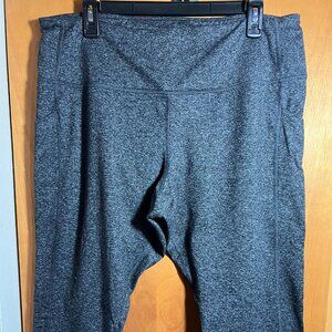 3/4 leg, High rise Leggings